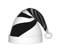 BLWSLC Sombrero de Navidad para niños con estampado de círculos abstractos, adecuado para fiestas de vacaciones y uso en invierno al aire libre