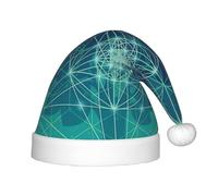 BLWSLC Sombrero infantil con diseño de árbol de la vida, icono espacial impreso, sombrero decorativo, suministros de fiesta adecuados para actuaciones escénicas, Navidad