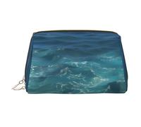 BLWSLC The Deep Ocean - Neceser portátil con estampado de océano profundo, ideal para viajes y uso diario