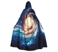 BLWSLC Universe Milky Way Galaxy - Capa con capucha para adultos, disfraz de escenario, fiesta de vacaciones y disfraz de cosplay