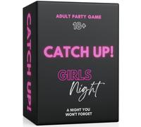 BLY - Juegos Catch Up! Juego para Fiesta de Chicas a Partir de 18 años, iniciadores de Conversaciones picantes Que provocan el Pensamiento para Noches Divertidas de Chicas, Despedida de Soltera y