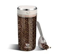 BlyeMichdi Bote Café Hermético, Bote Cristal con Tapa para Café, Tarros de Granos de café con Válvula de CO2 Unidireccional, Tarro de Vidrio de Almacenamiento, con Cuchara (1700ml)