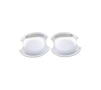 Blyndr Manija de puerta exterior Embellecedor de manija puerta cromado para Ford para Mustang para Shelby GT GT500 2005-2014(Bowl 2 Door)
