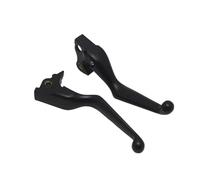 Blyndr Palanca de freno y embrague de motocicleta Maneta de control freno y embrague para Harley para Sportster Iron XL XR 883 1200 XVC (2004-2023)(Black 2004-2013)