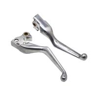 Blyndr Palanca de freno y embrague de motocicleta Maneta de control freno y embrague para Harley para Sportster Iron XL XR 883 1200 XVC (2004-2023)(Silver 2004-2013)