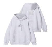 BM Album DRIP Sudadera con capucha 2024 BABY-MON-S7ER K-pop Support Impreso Merch Algodón Dulce Sudadera(White,M)