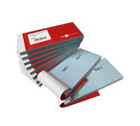 Bm - BeMore - Mod 9 - Bloques numerados del 1 al 1000 - Formato 13 cm x 6 cm - Paquetes de 10 bloques de colores - Eventos, fiestas, ferias, loterías y sorteos