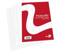 BM BeMore Papel Protocolo A4 0109291 - Rayas A - Líneas con márgenes ideales para 1° y 2° Elemental - Papel 60 g/m² - Blíster de 200 hojas de protocolo