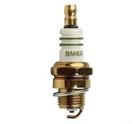 BM6A Spark para cortacésped de motosierra, sustituye a M7 L7T CJ8 1560, pieza de encendido de núcleo de cerámica para motor pequeño, accesorios de herramientas de jardín, tono plateado