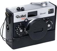BMAOLLONGB Funda 35AF hecha a mano de piel auténtica para media cámara Rollei 35AF con cubierta de lente (rosca negra)