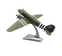 BMAONZ 1:100 para C-47 Dc3 Avión De Transporte Avión De Combate Aleación Modelo De Avión Raro Edición De Colección Verde Avión En Miniatura(Green A)