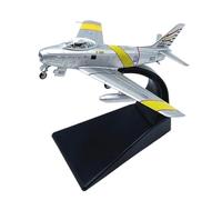 BMAONZ 1:100 para El Avión De Combate F-86 Sabre Aleación Plateada Modelo De Avión Raro Modelo Estático para Amigos Avión En Miniatura