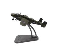 BMAONZ 1:144 para B-25 Michell 1941 Bombardero Avión De Combate Modelo De Aleación Pantalla Verde Decoración Coleccionable Avión En Miniatura