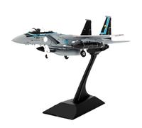 BMAONZ 1/144 para F-15J Eagle F15 Fighter Jet Aleación Modelo 306 Escuadrón Metal Avión Adorno Clásico Avión En Miniatura(Gray)