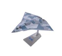 BMAONZ 1:144 para J-36 Aleación Realista Avión Estático Modelo De Avión De Metal para Entusiastas Militares Avión En Miniatura