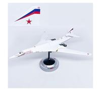 BMAONZ 1:144 para La Figura 160 Bombardero Ruso De Largo Alcance De Aleación Blanca Modelo De Avión Colección Hobby Avión En Miniatura(White A)