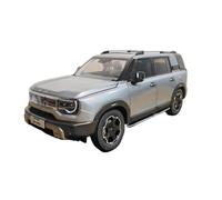 BMAONZ 1:18 para BJ30 2024 SUV modelo de coche de aleación clásico sedán pantalla elegante modelo de vehículo en miniatura