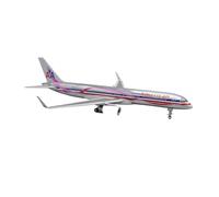 BMAONZ 1:200 para B757-200 N664AA Adornos De Modelo De Avión De Metal En Miniatura con Ruedas Delanteras Orientables Avión En Miniatura
