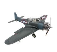BMAONZ 1/32 para SBD-5 Dauntless Bomber Modelo De Aleación VB-16 Modelo De Avión De Aleación Retro Pantalla Realista Avión En Miniatura