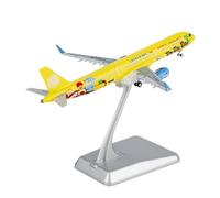 BMAONZ 1/400 para A321-200 / Juneyao B-9957 Modelo De Avión De Metal Amarillo Modelo Raro Decora Tu Espacio Avión En Miniatura(Yellow B)