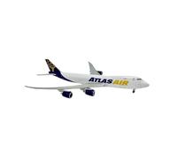 BMAONZ 1:400 para B747-8F B747 Dreamlifter Atlas con Rueda Modelo De Avión De Metal Adorno De Aleación Aeronave Avión En Miniatura