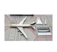BMAONZ 1/400 para Cathay Pacific B747-400F Piezas De Repuesto Modelo De Avión De Aleación De Apertura con Rodamiento Avión En Miniatura(White A)