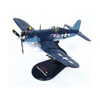 BMAONZ 1:72 para El Avión De Combate Pirata F4U Modelo Coleccionable De Metal Serie F4U con Versión De Soporte Azul Avión En Miniatura(F4U-1 E)