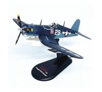 BMAONZ 1:72 para El Avión De Combate Pirata F4U Modelo Coleccionable De Metal Serie F4U con Versión De Soporte Azul Avión En Miniatura(F4U-1 H)