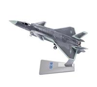 BMAONZ 1:72 para El Modelo De Aleación J-20 Mighty Dragon Fighter con Canards Móviles Y Cola Vertical De La Fuerza Aérea Avión En Miniatura