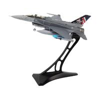 BMAONZ 1:72 para El Modelo De Avión De Combate Militar De La Fuerza Aérea De Singapur MIG Killer F16 F-16D Avión En Miniatura(Gray B)