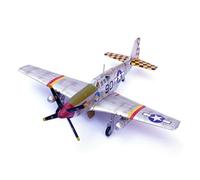 BMAONZ 1:72 para El Modelo De Avión Estático De Aleación P-51B Mustang P51 Fighter Series Múltiples Opciones Disponibles Avión En Miniatura(Silver)
