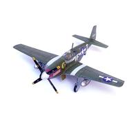 BMAONZ 1:72 para El Modelo De Avión Estático De Aleación P-51B Mustang P51 Fighter Series Múltiples Opciones Disponibles Avión En Miniatura(Green)