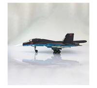 BMAONZ 1:72 para Su-34 Caza Ruso Aleación Simulación Estática Modelo De Metal Decoración Negro Azul Avión En Miniatura