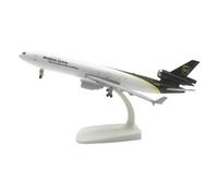 BMAONZ 20CM para MD11 MD-11 Avión Aleación con Ruedas De Tren De Aterrizaje De Base Adorno Clásico De Aleación Aeronave Avión En Miniatura