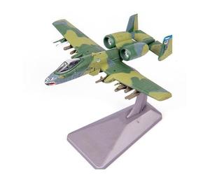 BMAONZ Adorno De Escritorio Estático De Fundición A Presión del Avión De Ataque A-10 Thunderbolt II Escala 1/144 AK14410 Avión En Miniatura