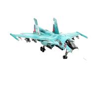 BMAONZ Avión De Combate De Aleación Vintage SU-34 De La Fuerza Aérea Rusa Modelo 1:72 Fundido A Presión Juguete Avión En Miniatura