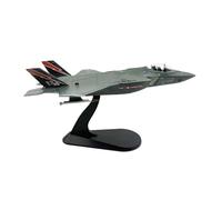 BMAONZ Avión De Combate Metal A Escala 1/72 para F35 F-35A Lightning II Juguete Fundición A Presión para Exhibición Escritorio Avión En Miniatura