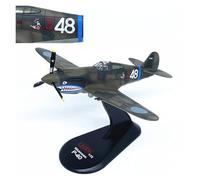 BMAONZ Avión De Combate P-40C Warhawk Aleación Modelo Realista De Recuerdo Clásico Fundido A Presión Escala 1:72 Avión En Miniatura(Green C)