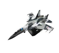 BMAONZ Avión Juguete Fundido A Presión SU-35 Super Flanker Modelo Militar SU-35 Heavy Fighter Fuerza Aérea del Ejército 1/100 Avión En Miniatura(Gray)