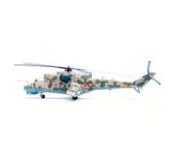 BMAONZ Helicóptero Trasero MI-24P Escala 1:72 Modelo De Avión De Metal Ruso Mi-24 Ucraniano Decoración De Aleación Avión En Miniatura(Green C)