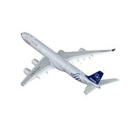 BMAONZ Minimodelo de avión metálico SkyTeam A340-600 a Escala 1/400 decoración y exhibición B-6053 Avión En Miniatura(White B)