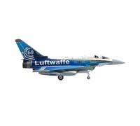 BMAONZ Modelo A Escala 1:72 del Avión Combate Typhoon EF-2000 La Fuerza Aérea Alemana Aleación Azul para Manualidades Clásicas Avión En Miniatura