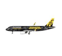 BMAONZ Modelo De Avión Alemán De Metal Negro Fundido A Presión Escala 1/400 para A320-200/w Exhibición Clásica Avión En Miniatura