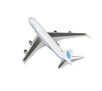 BMAONZ Modelo De Avión Clásico Azul Fundido A Presión 1/400 para B747-100 N732PA Soporte Exhibición Metal para Manualidades Avión En Miniatura