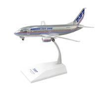 BMAONZ Modelo De Avión Coleccionable De Aleación A Escala 1:200 para B737-500 N73700 Adorno De Moda Plateado LH2231 Avión En Miniatura