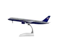 BMAONZ Modelo De Avión De Aleación B757-200 B757 N509UA A Escala 1/200 con Tren Aterrizaje Exhibición Coleccionable En Gris Avión En Miniatura