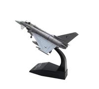 BMAONZ Modelo De Avión De Aleación Realista De La Fuerza Aérea EF-2000 Typhoon Fighter Edición Vintage Escala 1:100 Avión En Miniatura