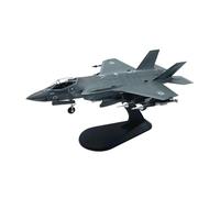 BMAONZ Modelo De Avión De Combate Furtivo Israelí F-35 Escala 1:72 Aleación Adorno Gris Metálico Avión En Miniatura