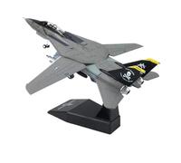 BMAONZ Modelo De Avión De Combate Militar Pequeño De Aleación F-14 Pirate Tomcat F-14 AJ103 VF-84 1/100 Avión En Miniatura