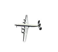 BMAONZ Modelo De Avión De Exhibición De Aleación Lufthansa/Alaska L-1649A Escala 1/200 Decoración Dos Estilos Disponibles Avión En Miniatura(White A)